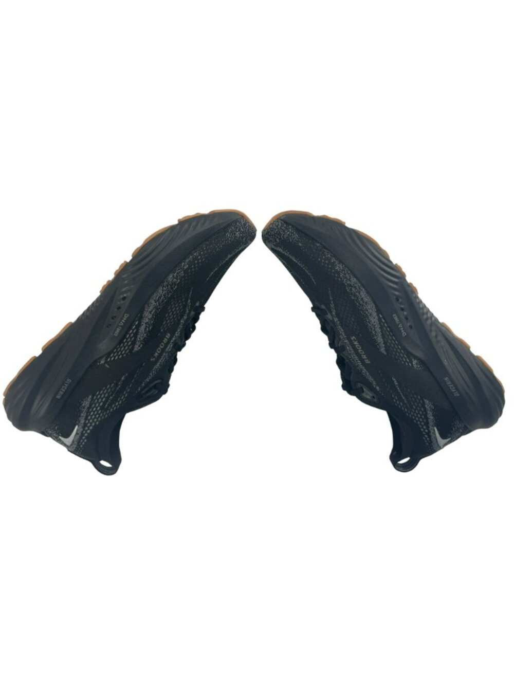 Brooks Glycerin 22 Running Shoes Black/Primer Gray/Biscuit Men's Size 11 NWB - Picture 3 of 11